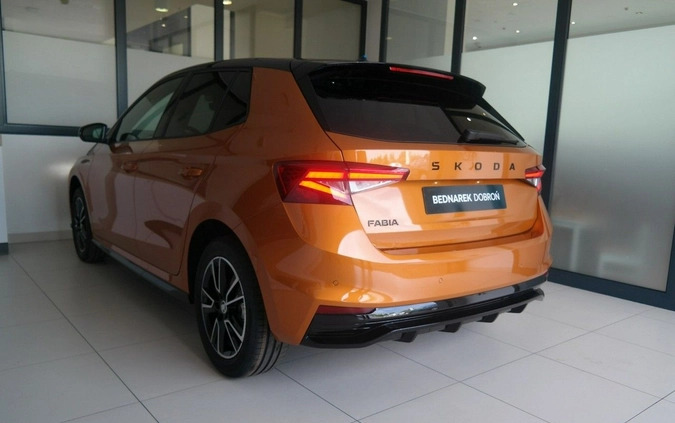 Skoda Fabia cena 109699 przebieg: 5, rok produkcji 2024 z Czaplinek małe 704